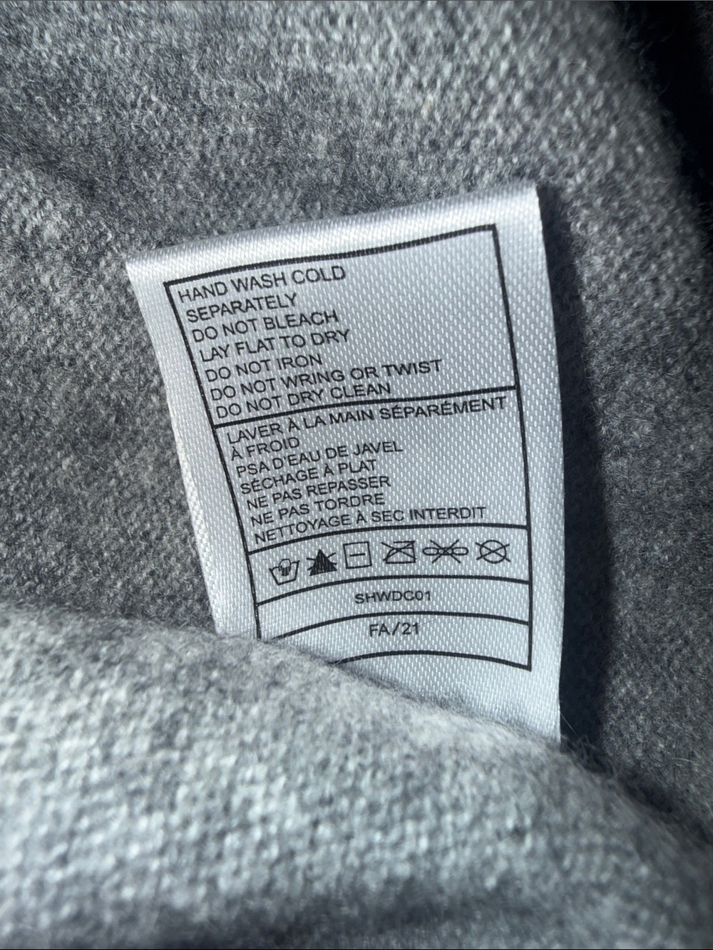 Quince Mongolian Cashmere Crewneck Sweater - S - Picture 6 of 6